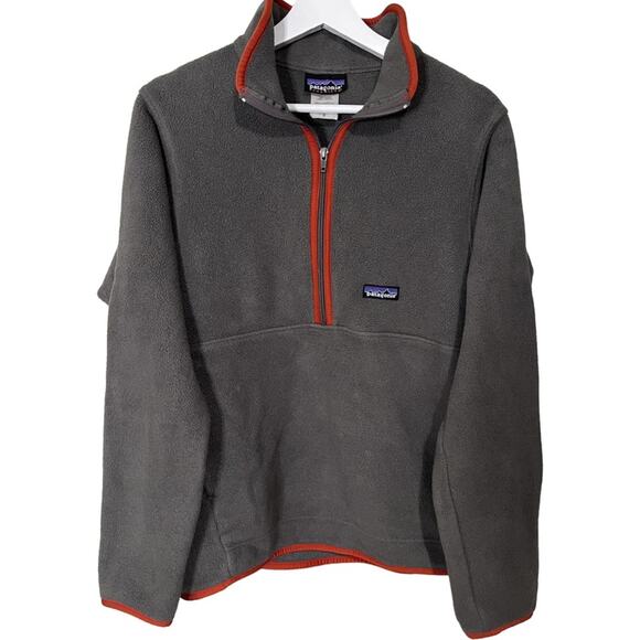 Vintage Men's Patagonia Synchilla 1/4 Zip Fleece Pullover Size: Small - Picture 3 of 5